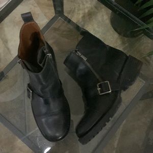 LUCKY BRAND Ondalucia Biker Moto Boots